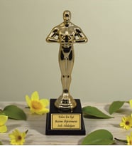 Kişiye Özel Yılın En İyi Resim Öğretmeni Tasarımlı Oscar Ödülü