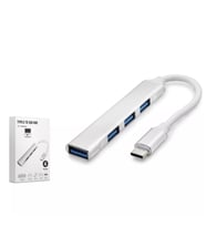 Hadron HDX7032 Type-C to 4 Port USB Hub Çoklayıcı Adaptör - Beyaz