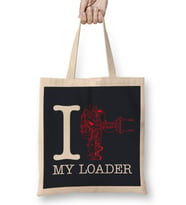 Alien I Heart My Loader Bez Çanta Uzun Saplı