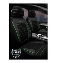 Renault Megane - 1 Hb 1998-2003 Uyumlu Tegin Pulse Serisi Raşel Siyah Yeşil Koltuk Kılıfı