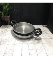 2'li Set Alüminyum Tava, Sahan, Bakır Görünümlü 23,25 cm