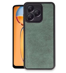 Realme Note 50 4G Kılıf Aras Deri Kapak - Koyu Yeşil