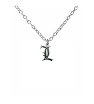 Santalio Death Note “L” Harfi Figürlü Unisex Kolye – Zekânın ve Gizemin Simgesi (Gümüş)