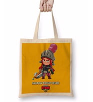 Brawl Stars Shadow Knıght Jessıe Bez Çanta Uzun Saplı