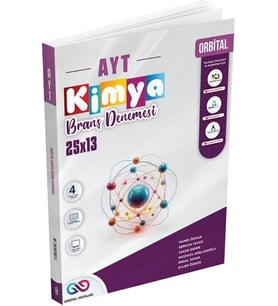 AYT Kimya 25 x 13 Branş Denemeleri Orbital Yayınları