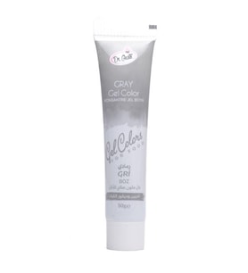 DR GUSTO TÜP JEL GIDA BOYASI GRİ - 50 GR
