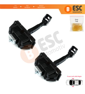 BMW X5 E53 1999-2006 51218402502 İçin 2 Adet Ön Sağ ve Sol Kapı Gergi Yayı
