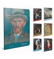 GIPTA ART MASTER A6 TEL DİKİŞLİ KARTON KAPAK 80 YP ÇİZGİSİZ