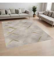 Rovigo Home Dijital Baskı Yıkanabilir Kaymaz Taban Salon Halısı Ve Yolluk RV087-FNL374 (Bej)