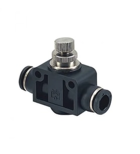 Pnömatik Hat Tipi Hız Ayar Valfi 12mm