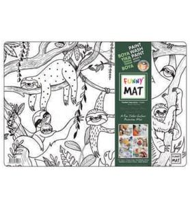 Funny Mat - Tembel Hayvanlar 33,5x48cm