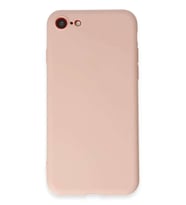iPhone 7 Kılıf First Silikon - Pudra