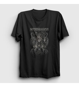 Presmono Unisex Siyah Deviance Meshuggah T-Shirt 164031tt