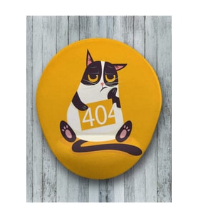 Eror 404 Oval Bilek Destekli Mouse Pad