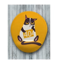 Eror 404 Oval Bilek Destekli Mouse Pad