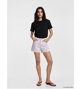 LCW Jeans Lila Regular Fit Kadın Jean Şort