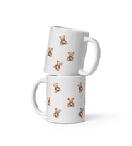 Ayıcık Teddy Bear 1.Kalite Baskılı Kupa Bardak Seramik Kahve Mug Hızlı Kargo (Beyaz)