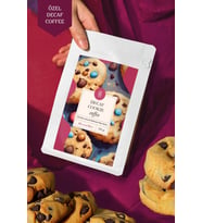 Decaf Cookie Coffee - Kafeinsiz Kurabiye Aromalı Çekirdek Kahve, 200 gr