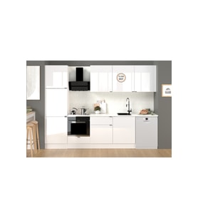 300 Cm %100 Mdf Tezgahlı Efil Ankastre Mutfak Dolabı