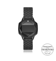 UPWATCH ICONIC BLACK ONE SET WITH SWAN TOPAZ
