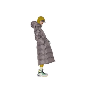 adidas Asmc Long Puffa Kadın Günlük Mont IT5737 Kahverengi