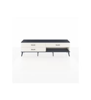 Arges TV Ünitesi 3 Çekmeceli  176x30x51 Aytaşı-Antrasit/Aytaşı