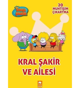 ve Ailesi - Çıkartmalı Boyama Kitabı
