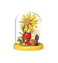 VAGONLIFE PANLOS P2592 CAPYBARA FLOWER SET 219 PARÇA BLOCK OYUNCAK 6+