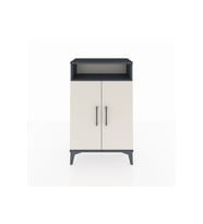 Arges Komodin 3 Raflı 2 Kapaklı 60x30x96 Antrasit-Aytaşı