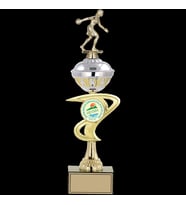 ODAK KUPA - Figürlü Kupalar - Bowling Kadın Figürlü Kupalar FG-065 C - 43 cm