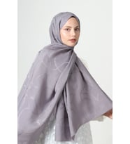 GRİ Harem Scarf Noura Diamond Hüma Şal