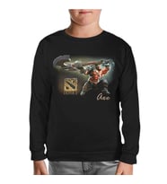 Dota 2 - Axe Siyah Çocuk Sweatshirt