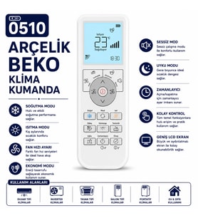 Arçelik Beko 0510 Klima Kumandası