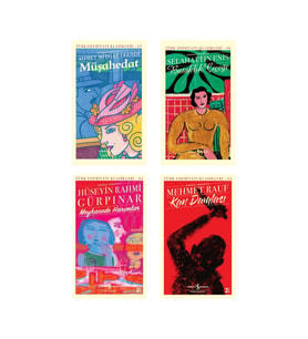 Müşahedat + Bataklık Çiçeği + Meyhanede Hanımlar + Kan Damlası- 4 Kitap Set