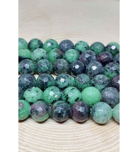 Anyolit (Rubizoit – Rubyzoisit) Taşı Faset Kesim Dizi 8mm