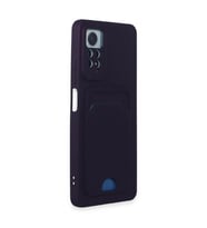 Note 11 Pro Kılıf Kelvin Kartvizitli  - Derin Mor