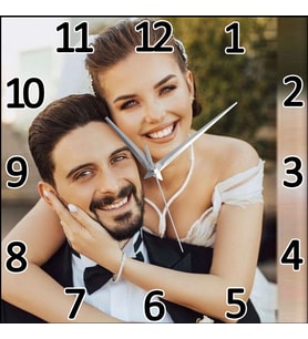Kişiye Özel Resimli Duvar  Saati