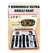 Mey İthalat® Akıllı Saat Android Ve İOS Uyumlu Arama Cevaplayan Dokunmatik Ekran