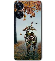 Realme C55 Kılıf HD Desen Baskılı Kılıf - Doğadan Aşk