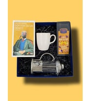 Seramik Kupa, Modern Klasikler Dizesi, French Press, Kahve Severler İçin Hediye Kutusu 2