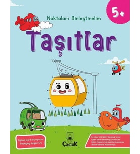 Noktaları Birleştirelim - Taşıtlar +5 Yaş