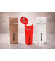 Kişiye Özel Süzgeçli Çelik Termos 400 ML
