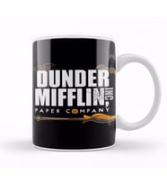 The Office Dunder Mifflin Halloween Kupa Bardak Porselen