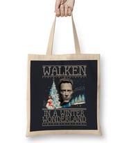 Walken In A Winter Wonderland Christmas Knit Bez Çanta Uzun Saplı