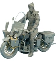 Miniart Ma35168 – 1/35 Mil. Police W/Motorcycle