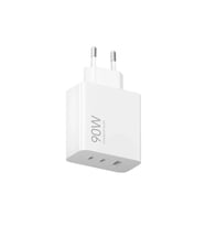 Xiaomi 90W HyperCharge Power Adapter (3-Port) EU 2x USB-C + 1x USB-A Hızlı Şarj Adaptörü