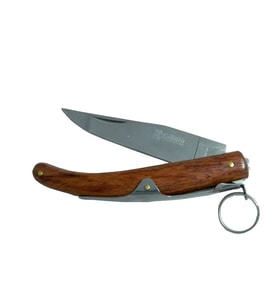 Columbia Okapi Gc2079a Kahverengi Cep Çakısı 20cm - Manuel, Ahşap Sap