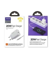 Joyroom JR-TCF20 20w Şarj Aleti ve Type-c Lightning Kablo Set