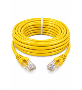 FURY CAT6 SARI Ethernet Kablosu 3 Metre RJ45 LAN İnternet Modem Router Bilgisayar Kablosu