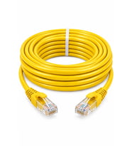 FURY CAT6 SARI Ethernet Kablosu 3 Metre RJ45 LAN İnternet Modem Router Bilgisayar Kablosu